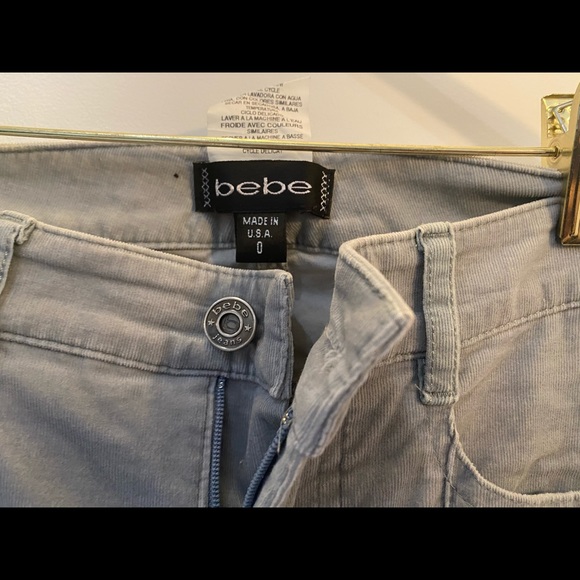 Bebe Bootcut Corduroy Pants 0 - Picture 4 of 9